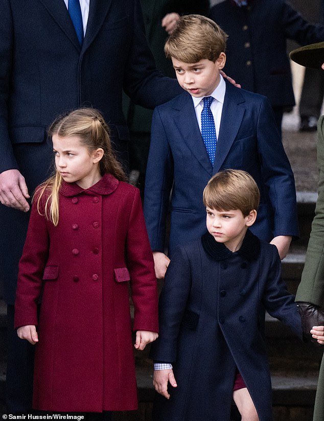 William's eldest son Prince George of Wales is second in line to the throne, with his younger siblings, Princess Charlotte of Wales, third, and Prince Louis of Wales fourth.