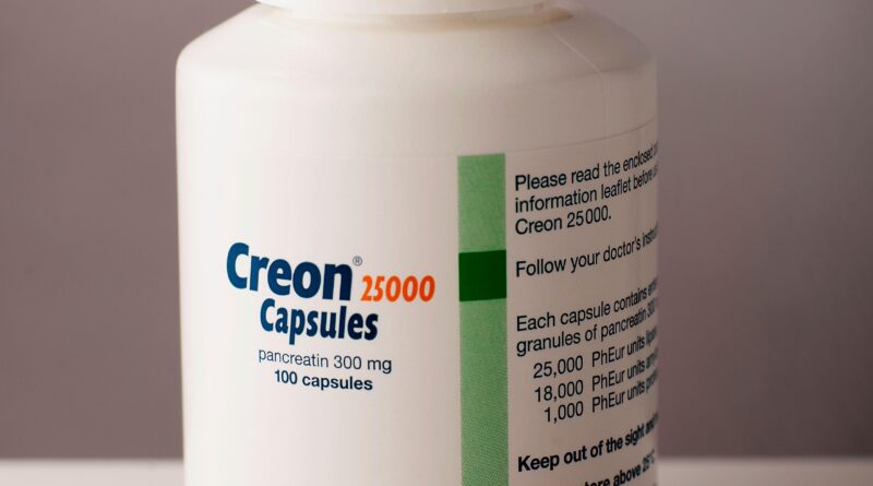 Creon is one that lacks the digestive enzymes to break down food into the nutrients the body needs to survive.