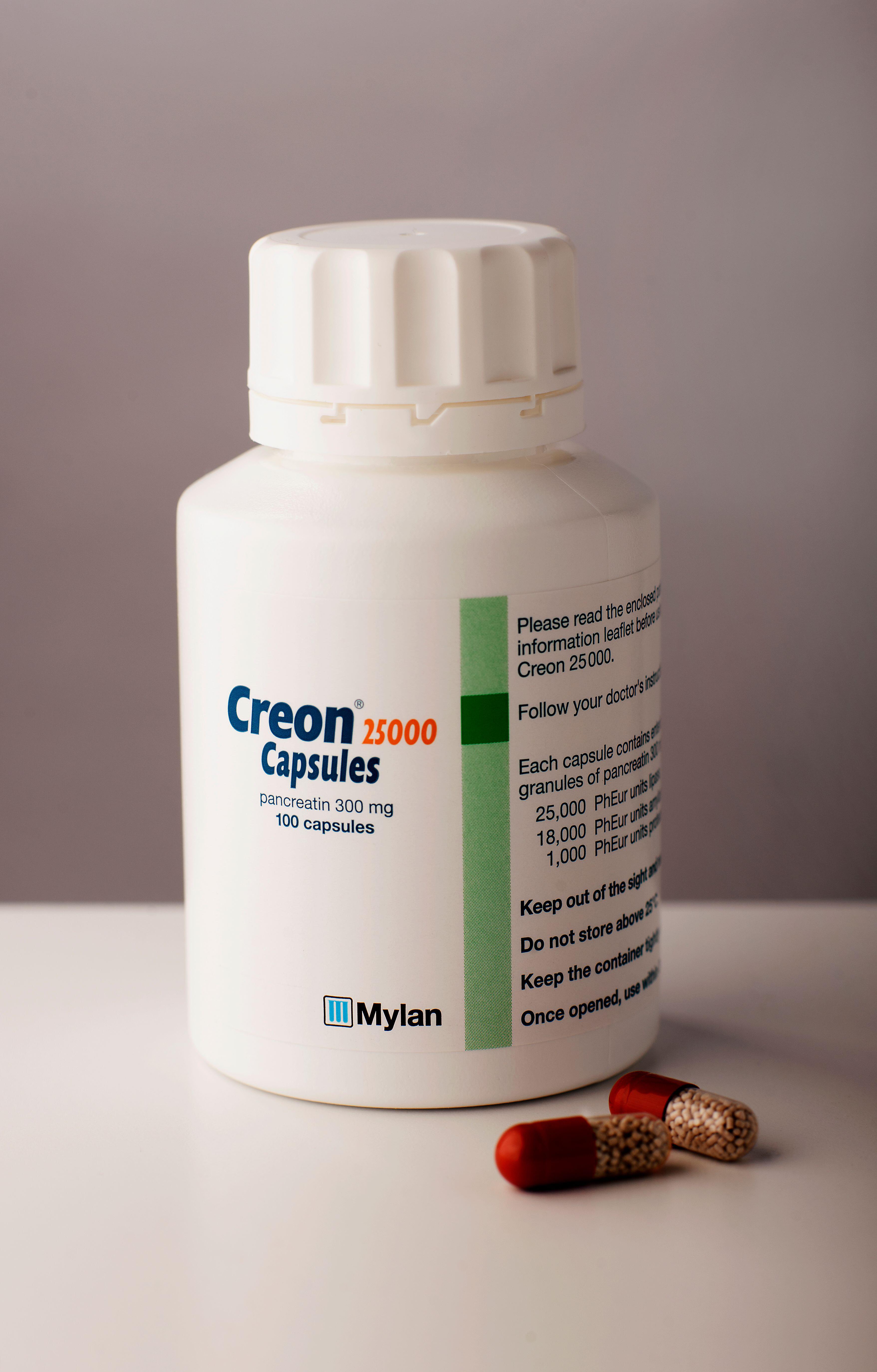 Creon is one that lacks the digestive enzymes to break down food into the nutrients the body needs to survive.